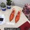 Dolce & Gabbana Heel 6.5cm Patent Leather Slingback Pumps Orange with DG Pop Logo 2021