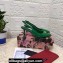 Dolce & Gabbana Heel 6.5cm Patent Leather Slingback Pumps Green with DG Pop Logo 2021