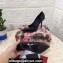 Dolce & Gabbana Heel 10.5cm Patent Leather Pumps Black with DG Pop Logo 2021