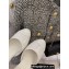 Chanel Patent Calfskin Mary Janes Open Shoes G38571 White Spring 2022