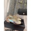 Chanel Heel 2.5cm Ballerinas Metallic Gold Spring 2022