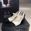 Chanel Heel 7cm Mary Janes Pumps White/Black Spring 2022