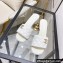 Chanel Quilting CC Logo Heel Mules White Spring 2022