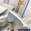 Chanel Quilting CC Logo Heel Mules White Spring 2022