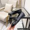Chanel Pearls and Bow Loafers Black Spring 2022