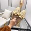 Chanel Pearls and Bow Loafers Beige Spring 2022