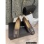 Chanel Heel 6cm Vintage Pumps Coffee Spring 2022