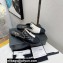 Chanel Quilting Chain CC Logo Flat Mules Black/White Spring 2022