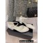 Chanel Patent Calfskin Mary Janes Open Shoes G38571 White Spring 2022