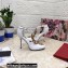 Dolce & Gabbana Heel 10.5cm Devotion Chain T-bar Pumps White 2021