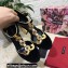 Dolce & Gabbana Painted Heel 10.5cm T-strap Pumps Velvet Black 2021
