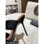 Alexander Wang Heel 10cm Satin Slide Sandals With Logo Embroidery Black 2022