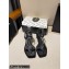 Alexander Wang Heel 10cm Julie Crystal Logo Sandals In Nylon Black 2022