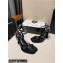 Alexander Wang Heel 10cm Julie Crystal Logo Sandals In Nylon Black 2022