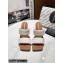 Alexander Wang Heel 10cm Satin Slide Sandals With Logo Embroidery White 2022