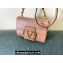 Valentino Stud Sign Grainy Calfskin Shoulder Bag Nude Pink 2022