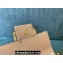 Valentino Stud Sign Grainy Calfskin Shoulder Bag Nude Pink 2022