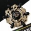 Chanel Brooch A58436 Black 2018