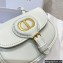 Dior Micro Bobby Bag in Box Calfskin White 2022