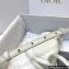 Dior Micro Bobby Bag in Box Calfskin White 2022