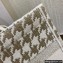 Dior Small Book Tote Bag in Gold-Tone Houndstooth Embroidery 2022