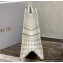 Dior Book Tote Bag in Gold-Tone Houndstooth Embroidery 2022
