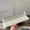 Dior Book Tote Bag in Gold-Tone Houndstooth Embroidery 2022