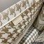 Dior Book Tote Bag in Gold-Tone Houndstooth Embroidery 2022