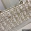 Dior Small Book Tote Bag in Gold-Tone Oblique Embroidery 2022