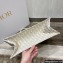 Dior Small Book Tote Bag in Gold-Tone Oblique Embroidery 2022
