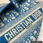 Dior Saddle Bag in Cornflower Blue Oblique Embroidery 2022
