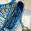 Dior Saddle Bag in Cornflower Blue Oblique Embroidery 2022