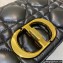 Dior Medium Caro Bag in Padded Macrocannage Calfskin Black 2022