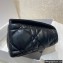 Dior Medium Caro Bag in Padded Macrocannage Calfskin Black 2022