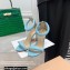 Gianvito Rossi Heel 10.5cm BIJOUX Sandals Sky Blue 2022
