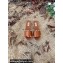 Valentino Grainy Calfskin Leather Rockstud Espadrilles Slide Sandals Brown 2022