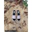 Valentino Grainy Calfskin Leather Rockstud Espadrilles Slide Sandals Dusty Pink 2022