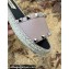 Valentino Grainy Calfskin Leather Rockstud Espadrilles Slide Sandals Dusty Pink 2022
