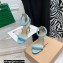 Gianvito Rossi Heel 10.5cm BIJOUX Sandals Sky Blue 2022