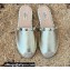 Valentino Grainy Calfskin Leather Rockstud Espadrilles Mules Sandals Light Gold 2022