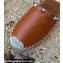 Valentino Grainy Calfskin Leather Rockstud Espadrilles Mules Sandals Brown 2022