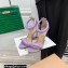 Gianvito Rossi Heel 10.5cm BIJOUX Sandals Lavender Purple 2022