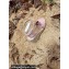 Valentino Studded Ruffled Leather Wedge Espadrilles Sandals Pink 2022