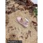 Valentino Studded Ruffled Leather Wedge Espadrilles Sandals Pink 2022