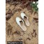 Valentino Studded Ruffled Leather Espadrilles Mules Sandals White 2022