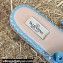 Valentino Studded Ruffled Leather Espadrilles Mules Sandals Blue 2022