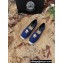 Versace La Medusa Print Espadrilles in Cotton Canvas Blue 2022