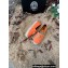 Versace La Medusa Print Espadrilles in Cotton Canvas Orange 2022