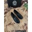 Versace La Medusa Espadrilles in Leather Embossed Black 2022