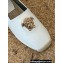 Versace La Medusa Espadrilles in Leather White 2022
